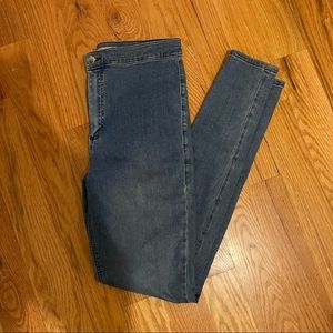 Top shop light wash Joni jeans. TALL.